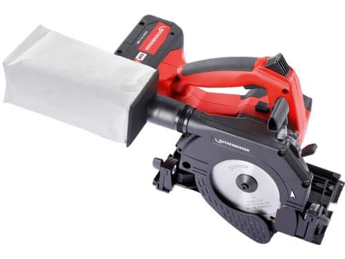 PIPECUT mini,  DURACUT Uni saw blade,  18V/4Ah CAS battery,  incl. Charger EU 1