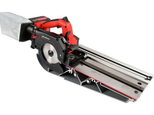PIPECUT mini,  DURACUT Uni saw blade,  18V/4Ah CAS battery,  incl. Charger EU