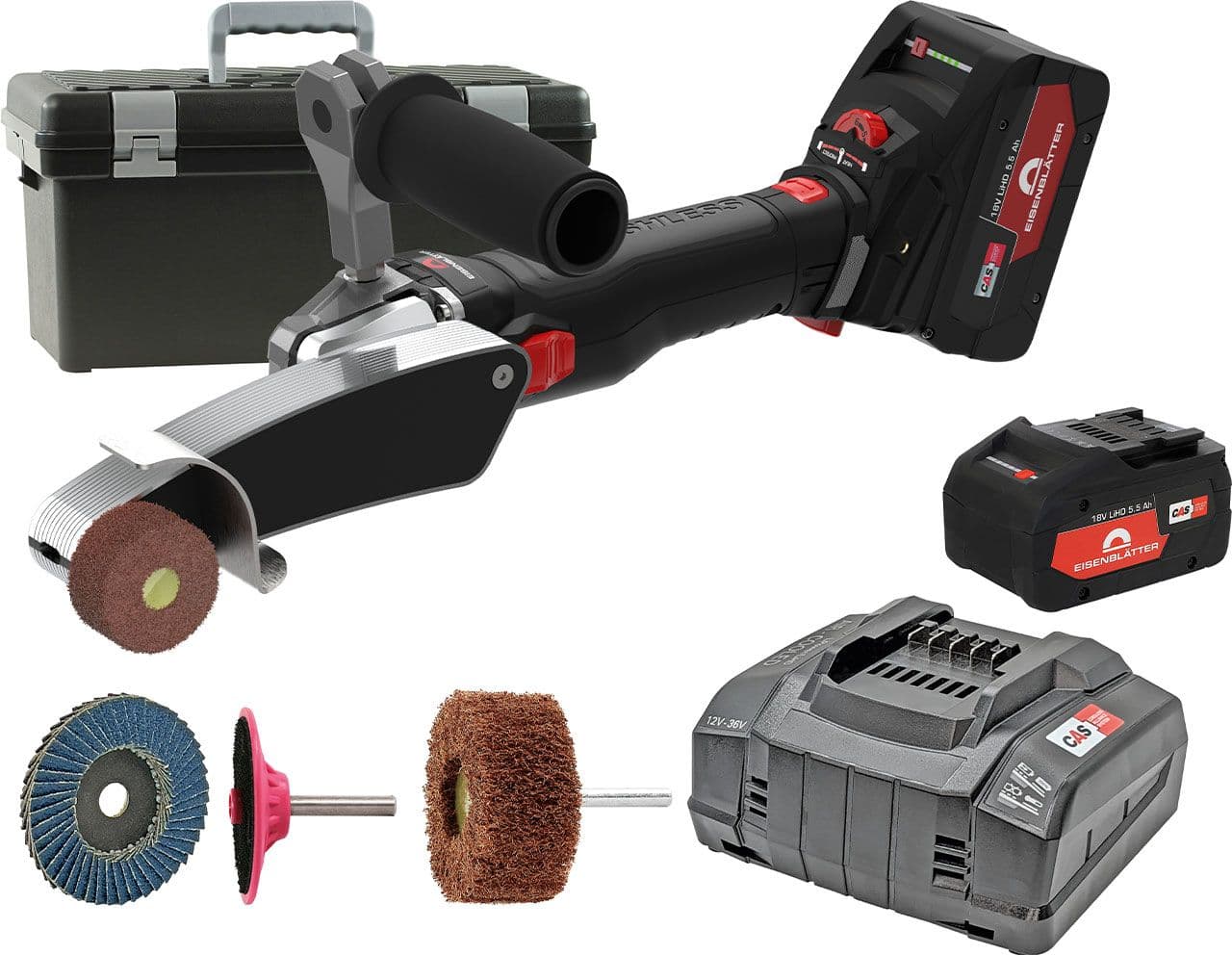 MINI MAX AKKU BRUSHLESS set básico en maletín incl. estación de carga y 2 baterías 1