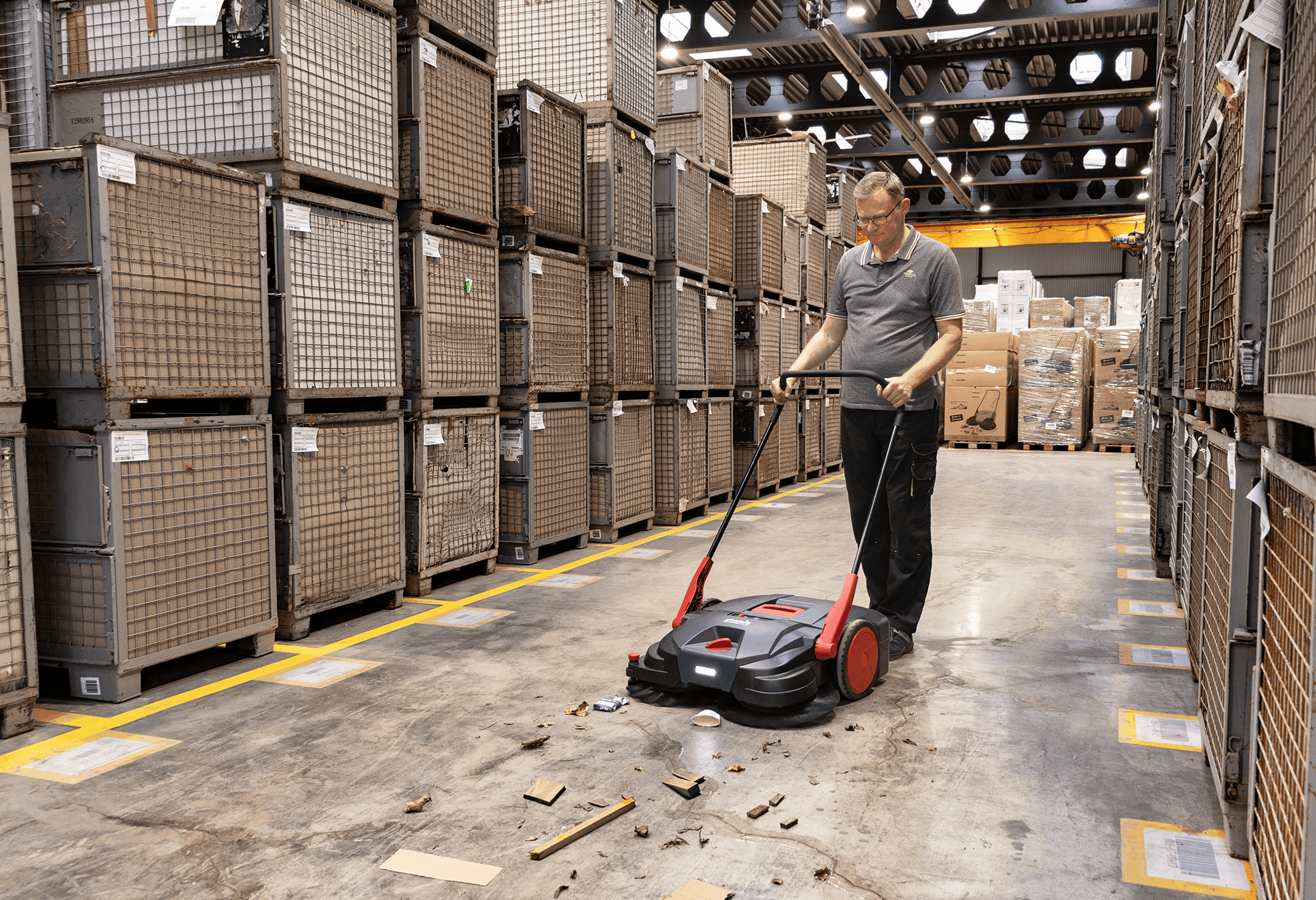 Spazzatrice manuale DuroSweep 77 Pro 18V 1