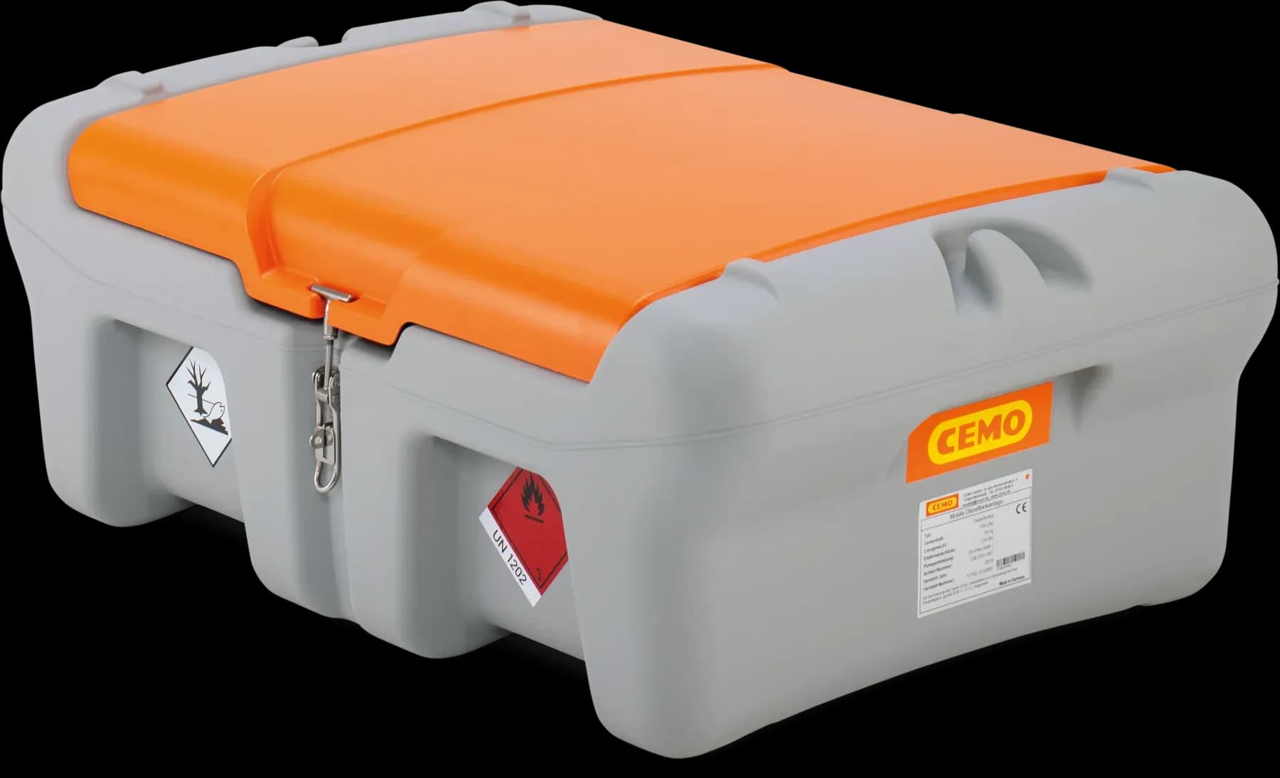 CEMO DT-Mobil Easy Pick-up 210 L z korpusem CAS 1