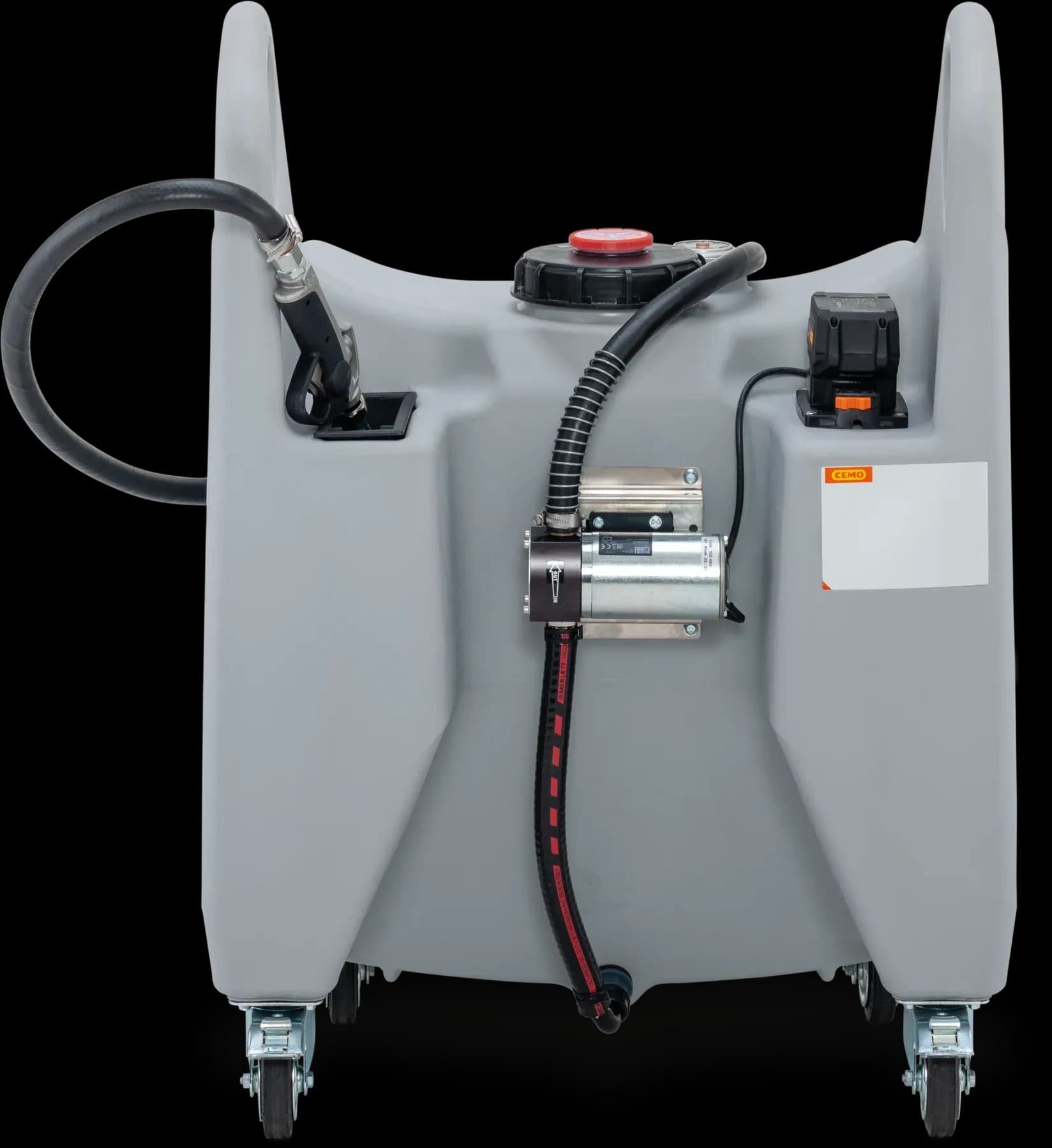 Carro de transferencia para aceite 130 L sin batería CAS ni cargador