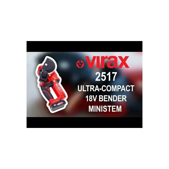 2517: Compacte, draagbare elektrische buigmachine 18 V Ministem® 2