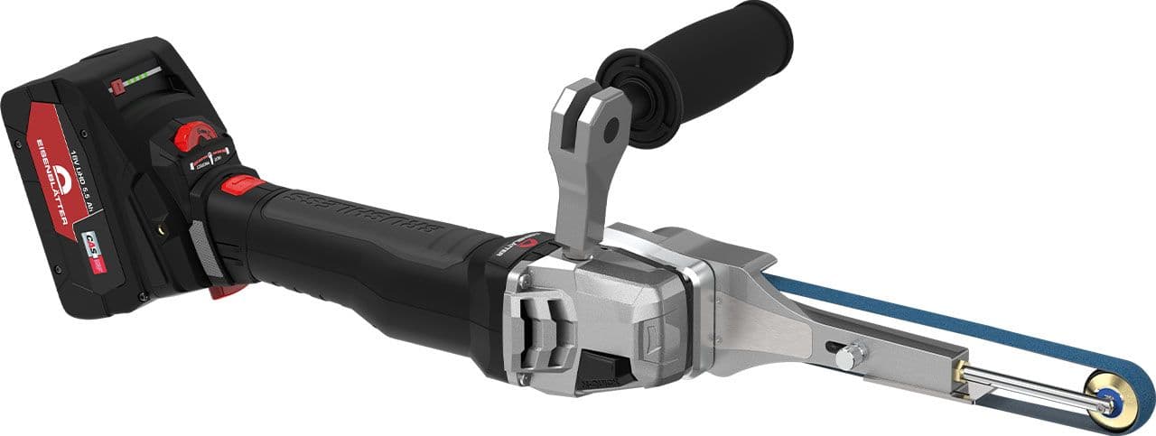 Kit de base BAND-IT AKKU BRUSHLESS en mallette, comprenant une station de charge et 2 batteries. 3