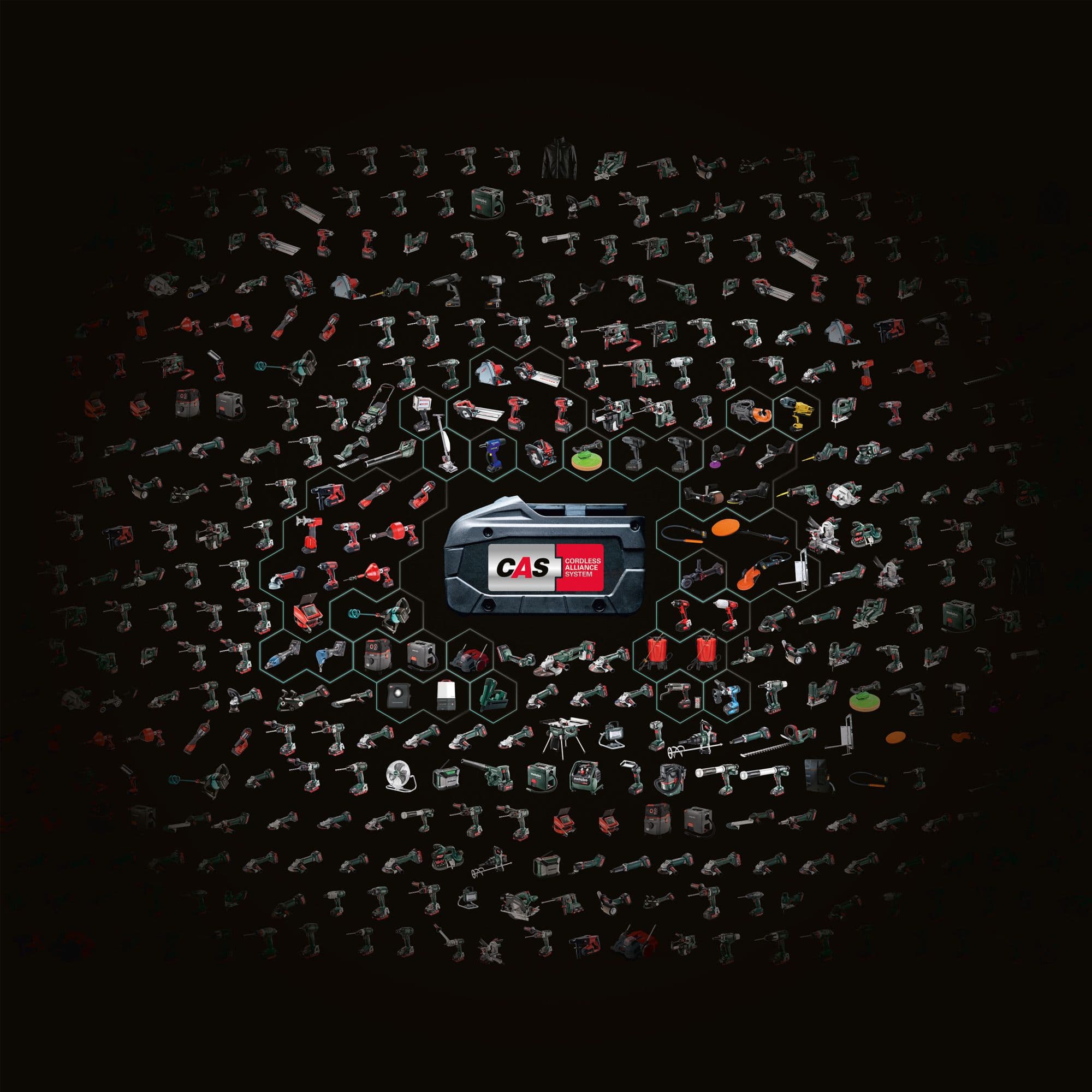 PRO MobileGlue 5011 CAS 2,0 Ah batterie et chargeur inclus 9