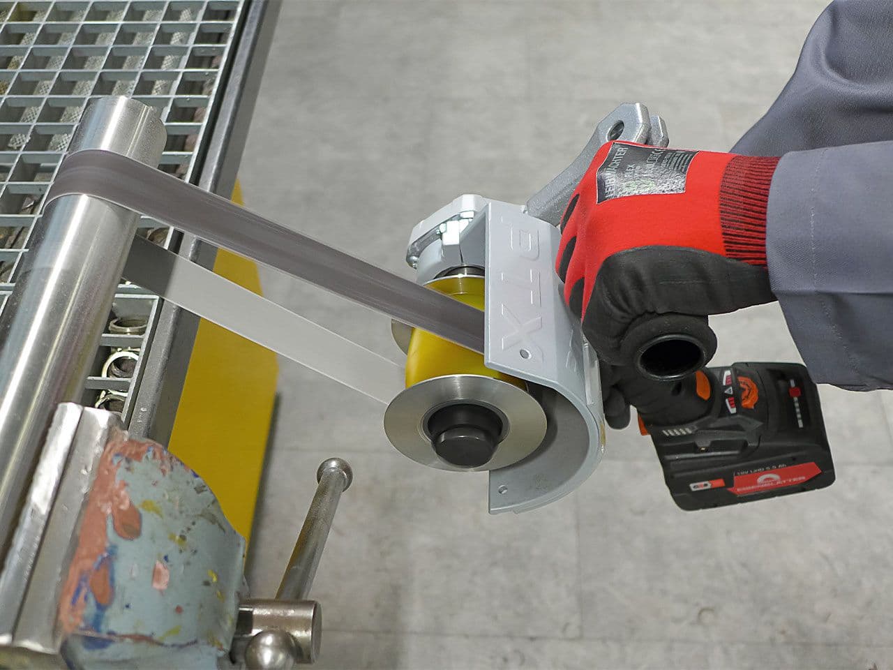 Macchina base POLY-PTX AKKU BRUSHLESS in valigetta, senza batterie, stazione di ricarica e utensili 5