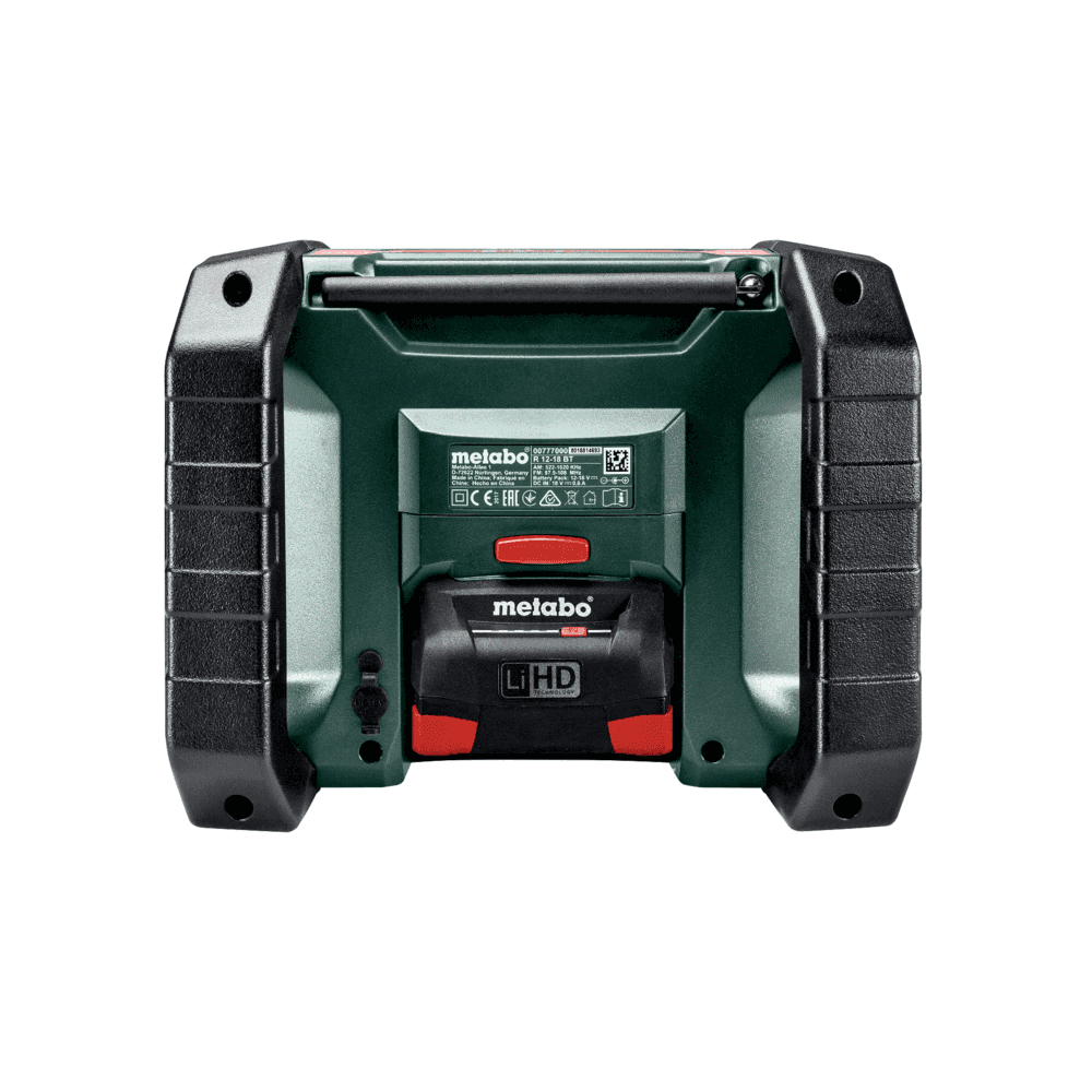 R 12-18 DAB+ BT (600778850) Radio da cantiere a batteria 3