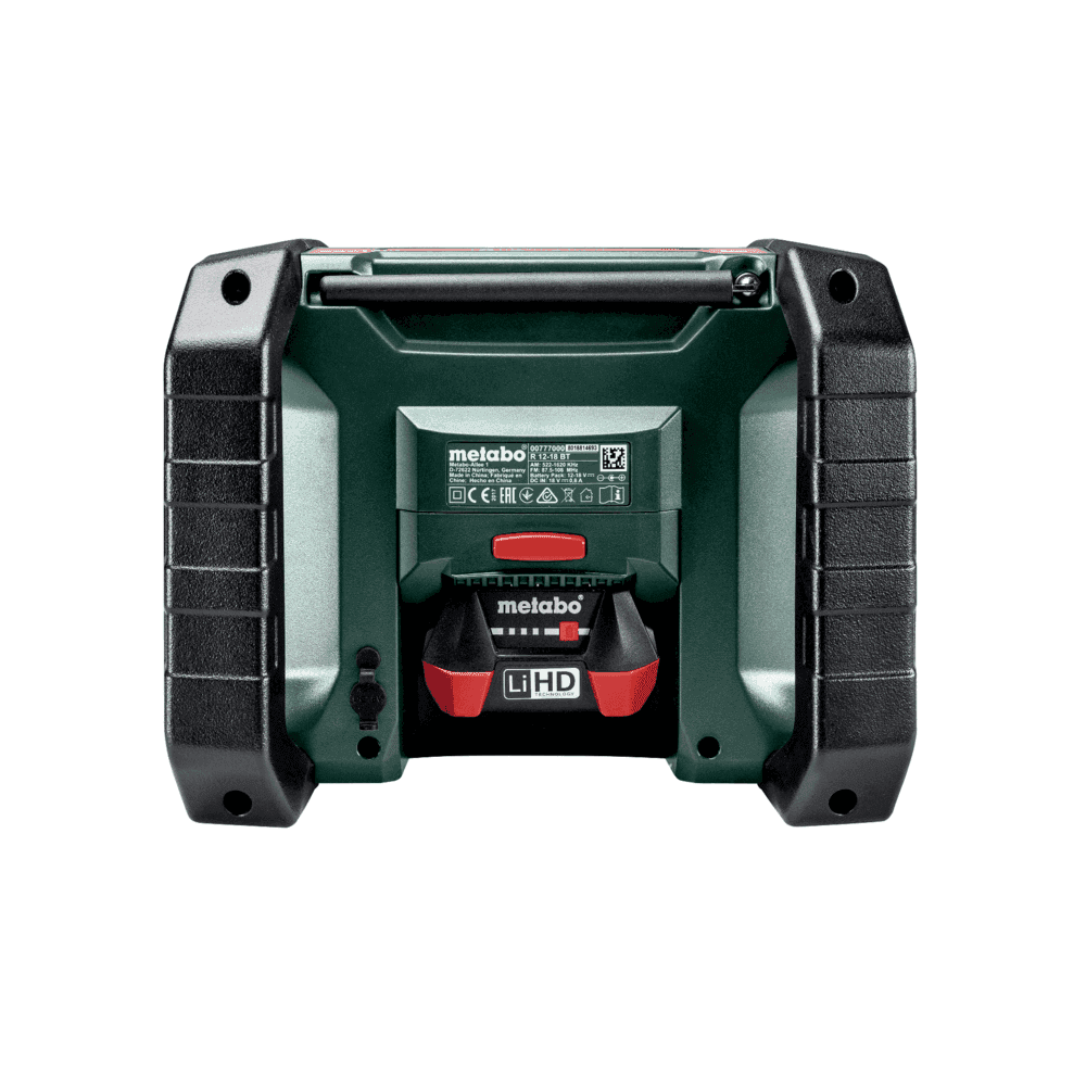 R 12-18 DAB+ BT (600778850) Radio da cantiere a batteria 4