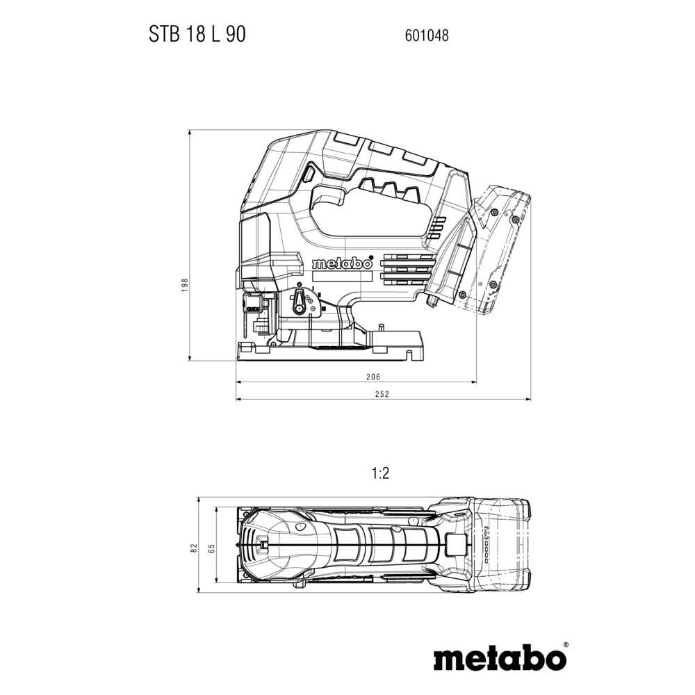 STB 18 L 90  (601048840) Seghetto alternativo a batteria 5