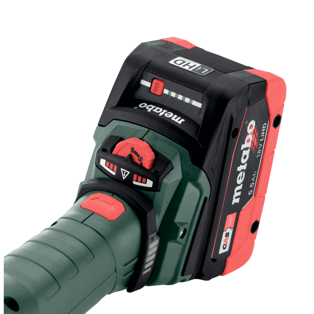 WVBF 18 LT BL 11-125 Quick (601307840) Amoladora angular de cabeza plana de batería 3
