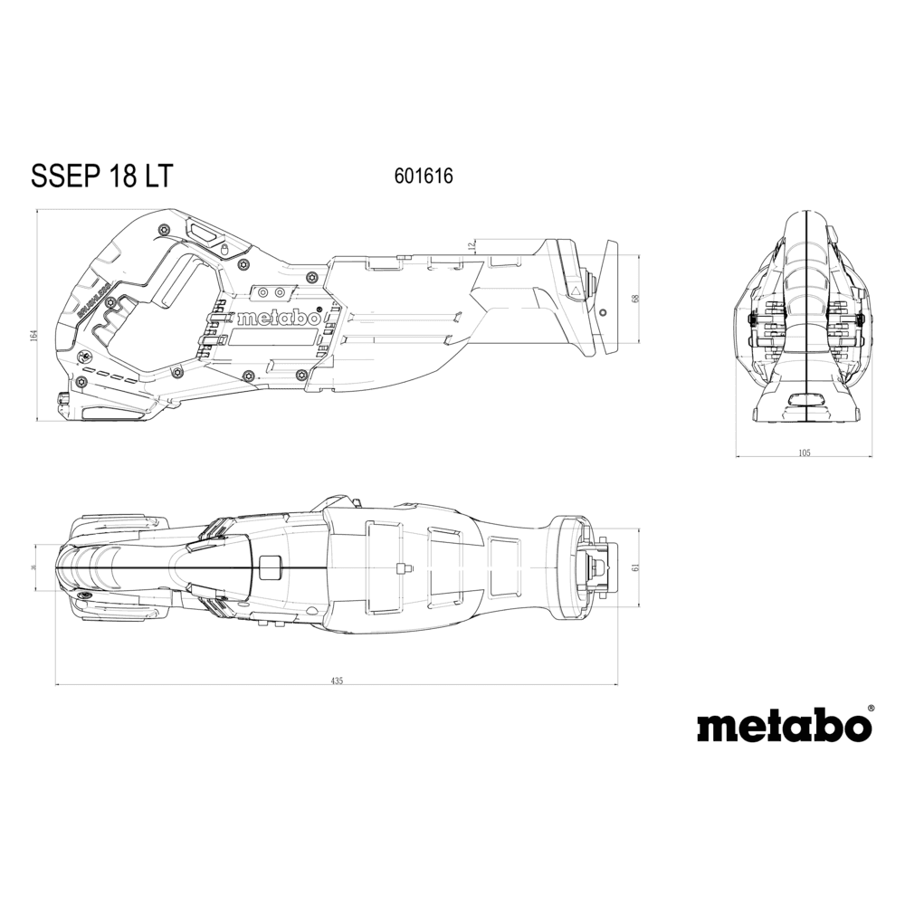 SSEP 18 LT (601616840) Accu-reciprozaag 5