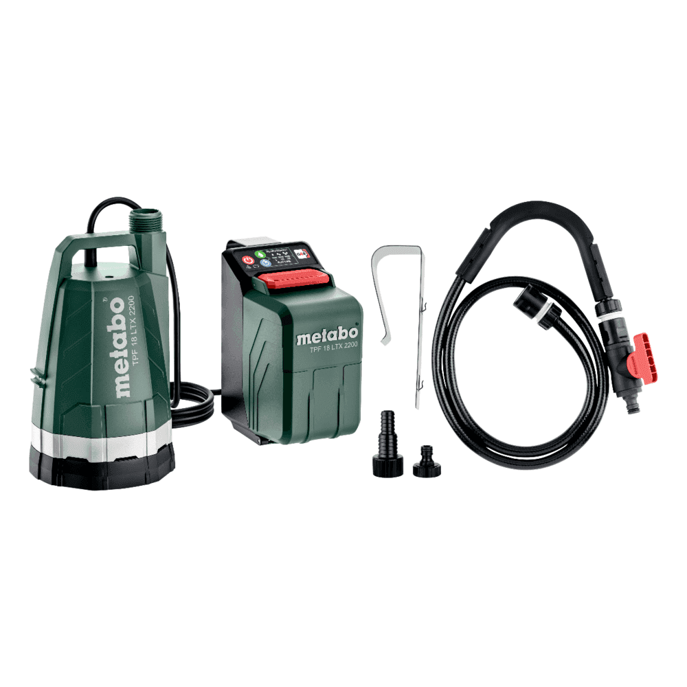 TPF 18 LTX 2200 (601729850) Accu-dompel- en regentonpomp