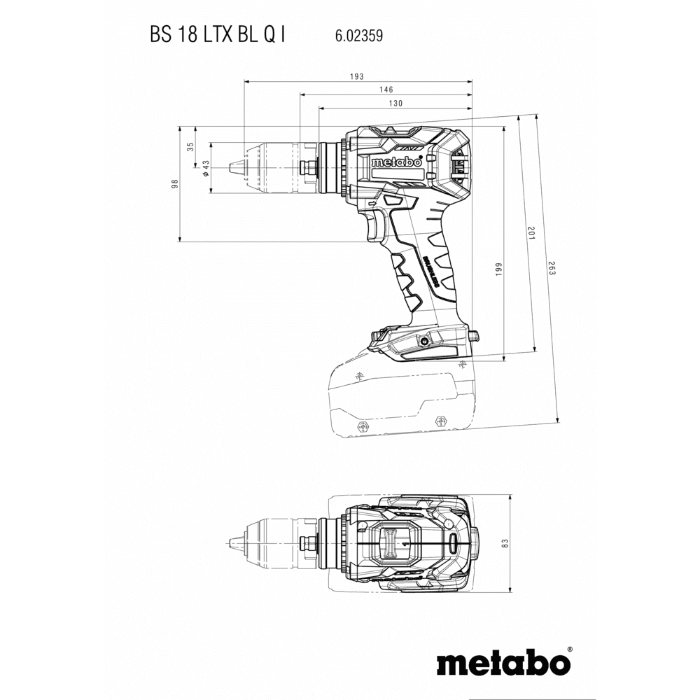 BS 18 LTX BL Q I (602359840) accu-boorschroefmachine 9