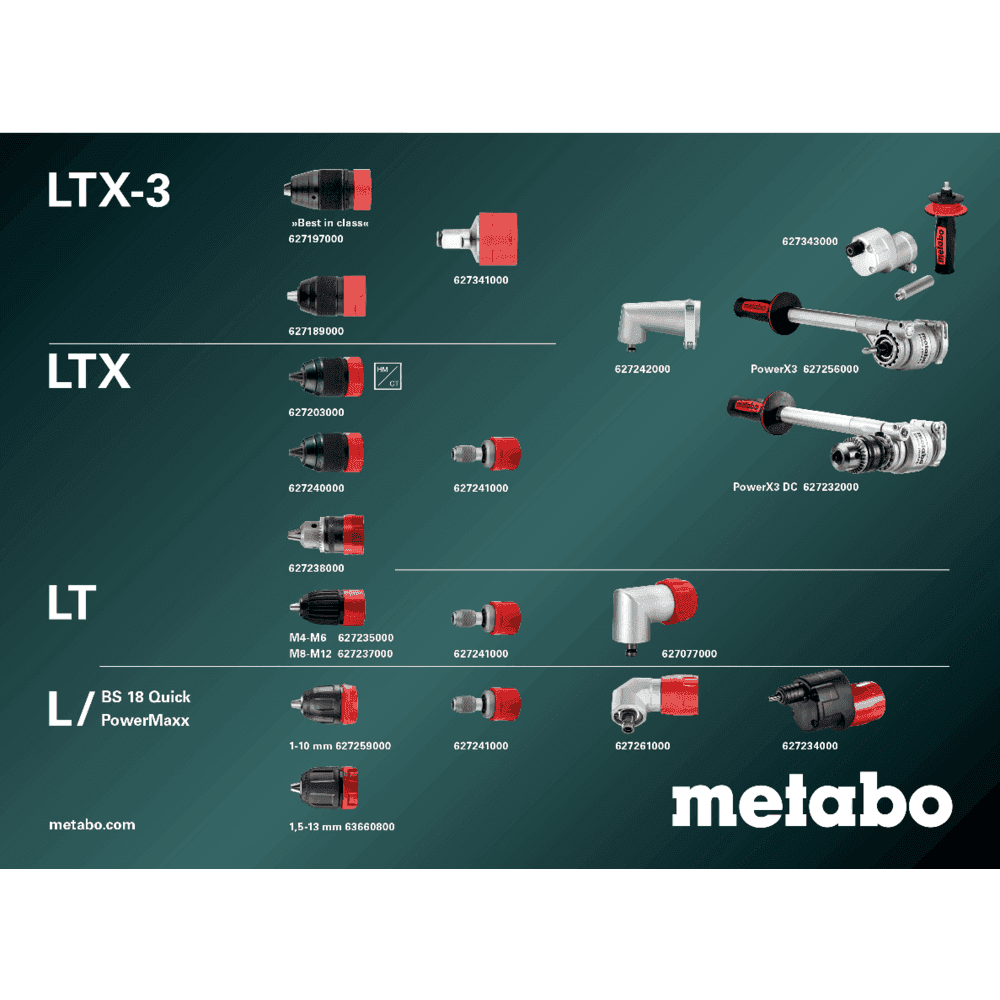 BS 18 LTX-3 BL Q I Metal (603180840) Trapano-avvitatore a batteria 11