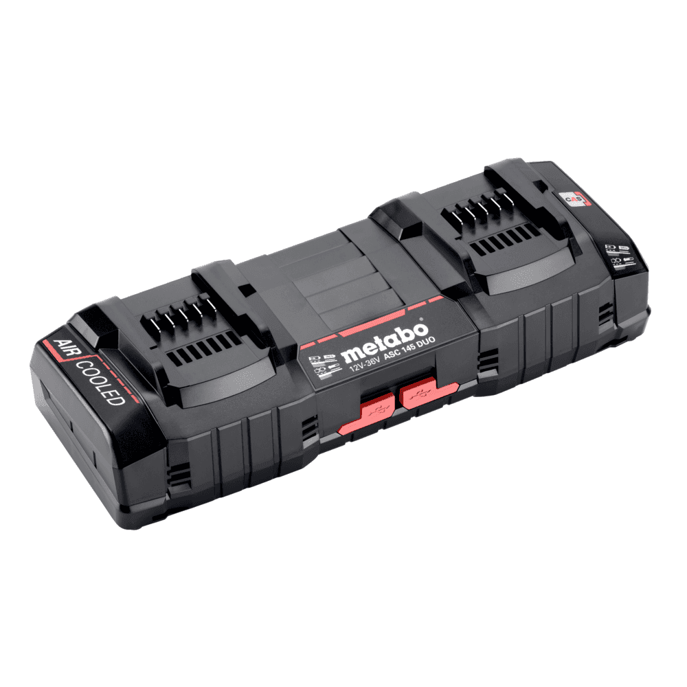 Dual quick charger ASC 145 DUO, 12-36 V, "AIR COOLED", EU (627495000) 1
