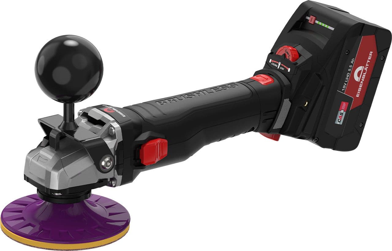 VARILEX POLISHER AKKU BRUSHLESS basic set in case incl. charging station and 2 batteries