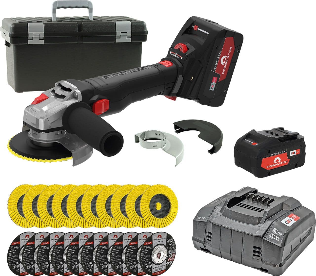 VARILEX AKKU BRUSHLESS basic set in case incl. charging station and 2 batteries 1