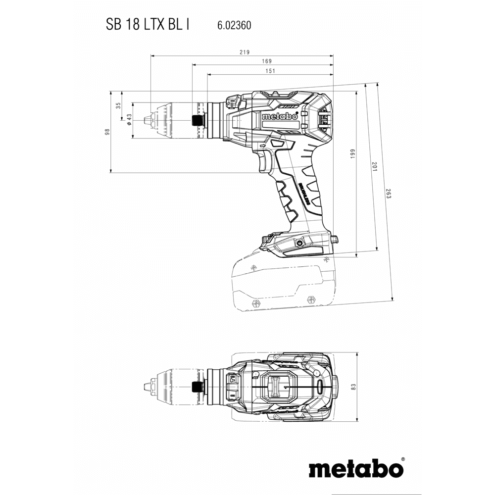 Combo Set 2.1.15 V BL (685184000) Macchine a batteria nel kit 11