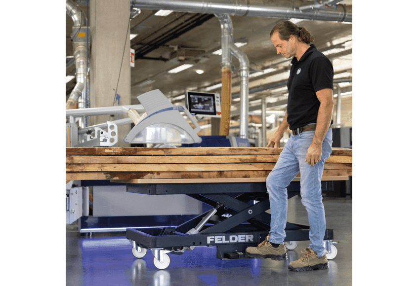 ZESTAW: Stół roboczy FAT 300S Power Drive | Akumulator CAS LiHD | Ładowarka ASC 55 17