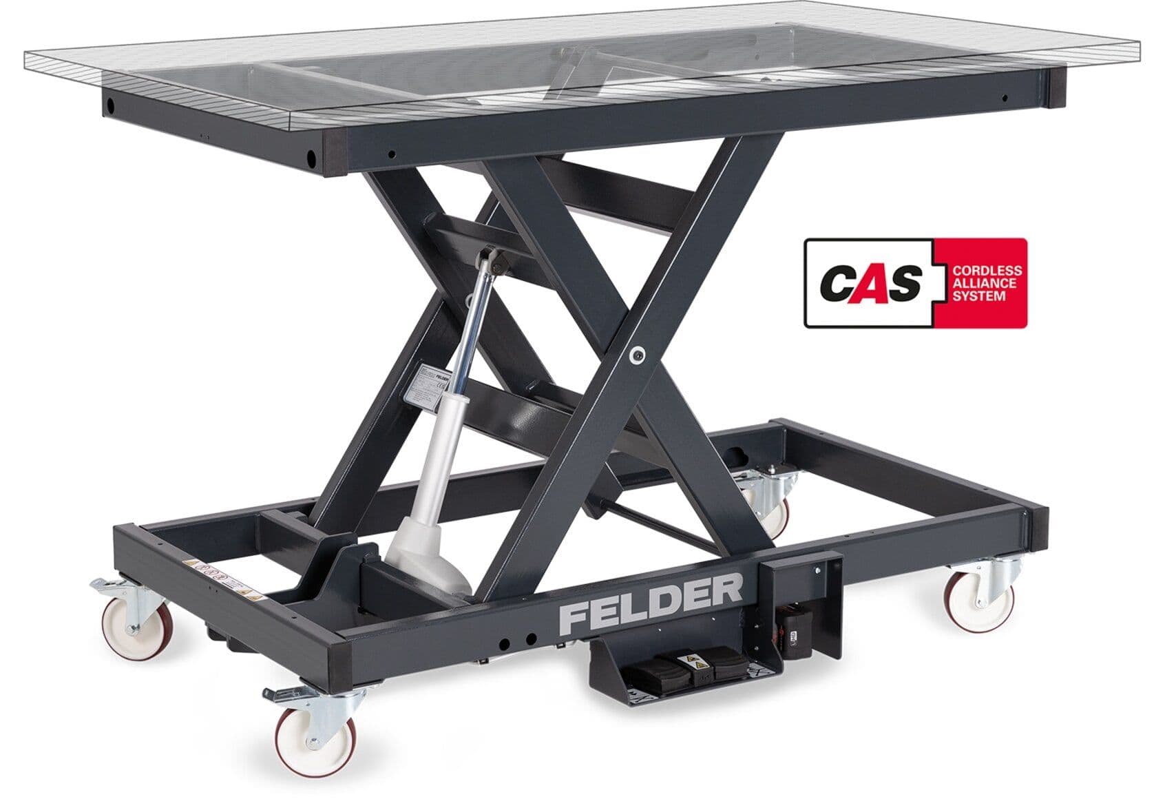 ZESTAW: Stół roboczy FAT 300S Power Drive | Akumulator CAS LiHD | Ładowarka ASC 55 7